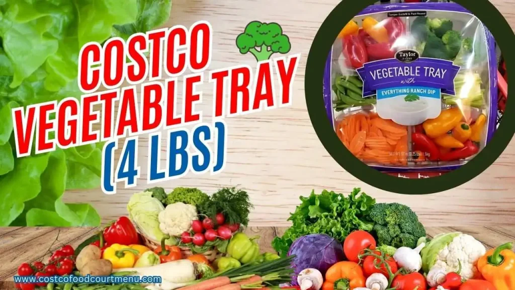 Costco Vegetable Tray Platter (4 lbs) Featured image