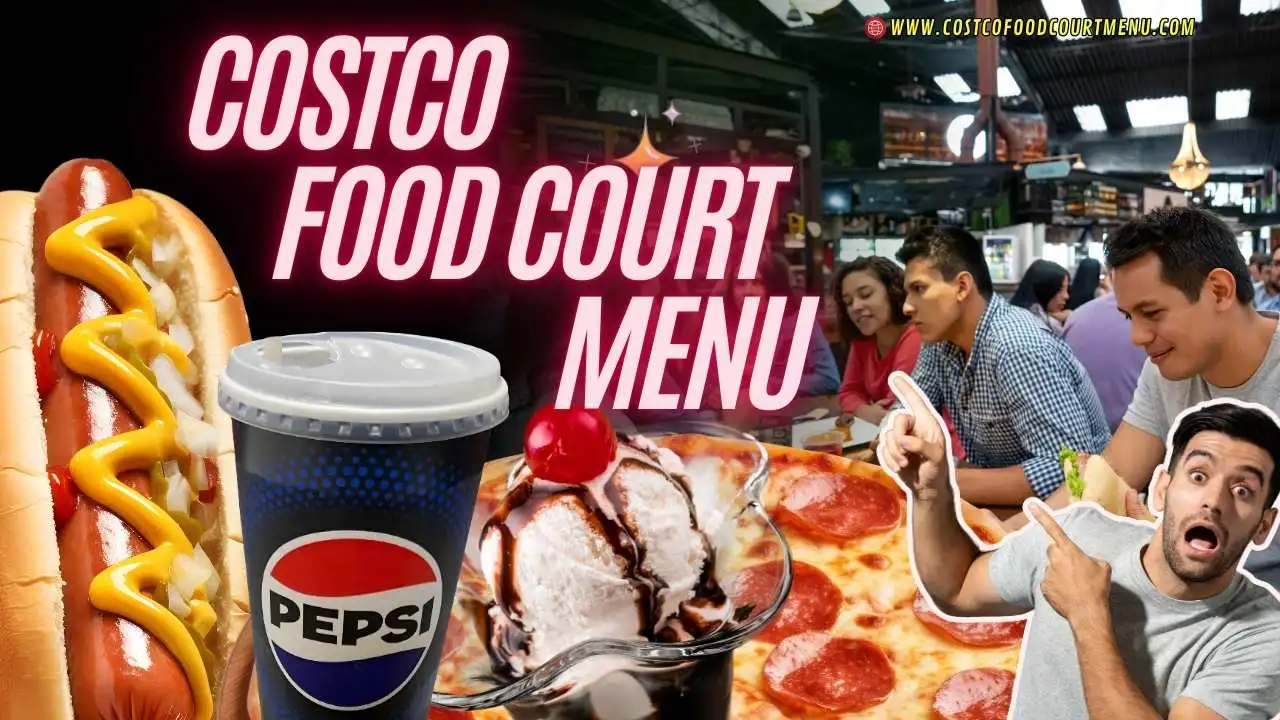Costco Food Court Menu Youtube Thumbnail